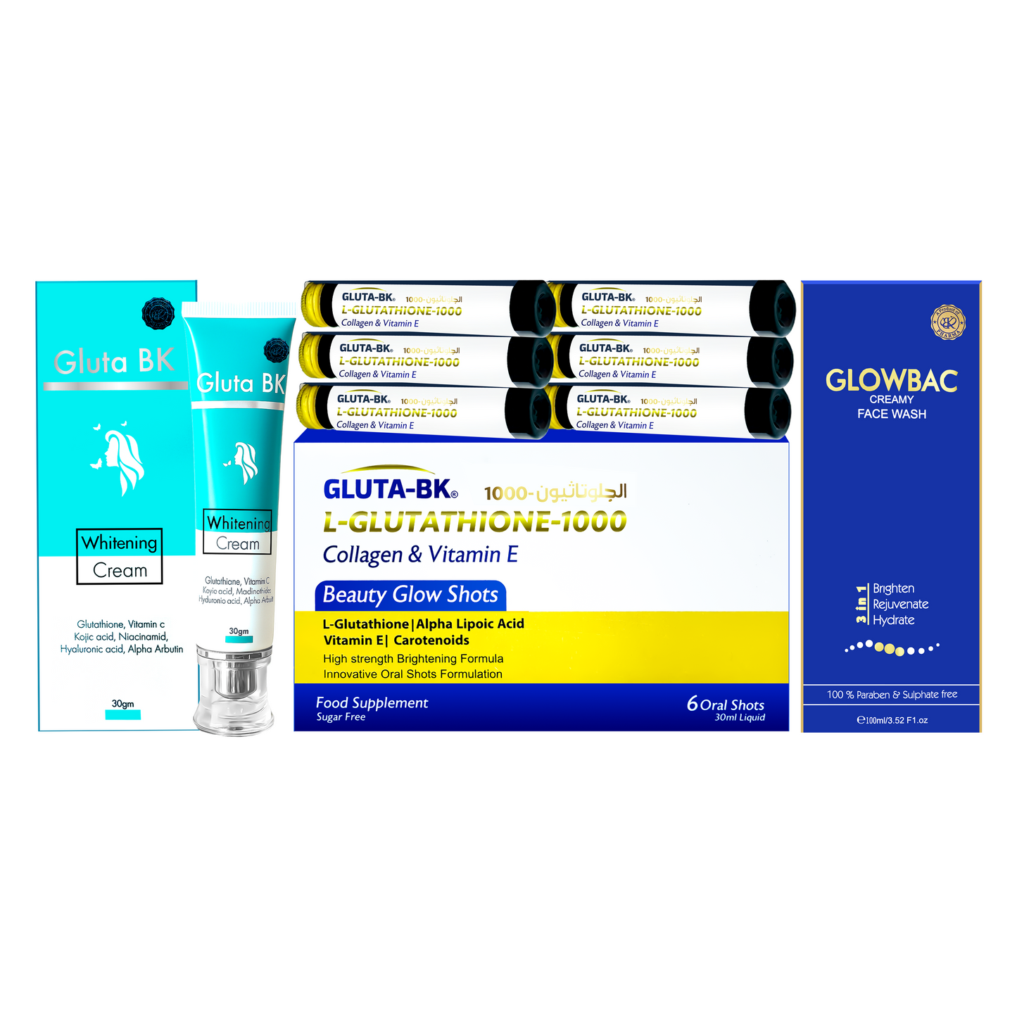 Gluta BK™ Complete Brightening & Glow Bundle