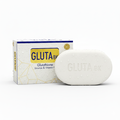GlutaBK Whitening Bar – Medicated Brightening Cleansing Bar