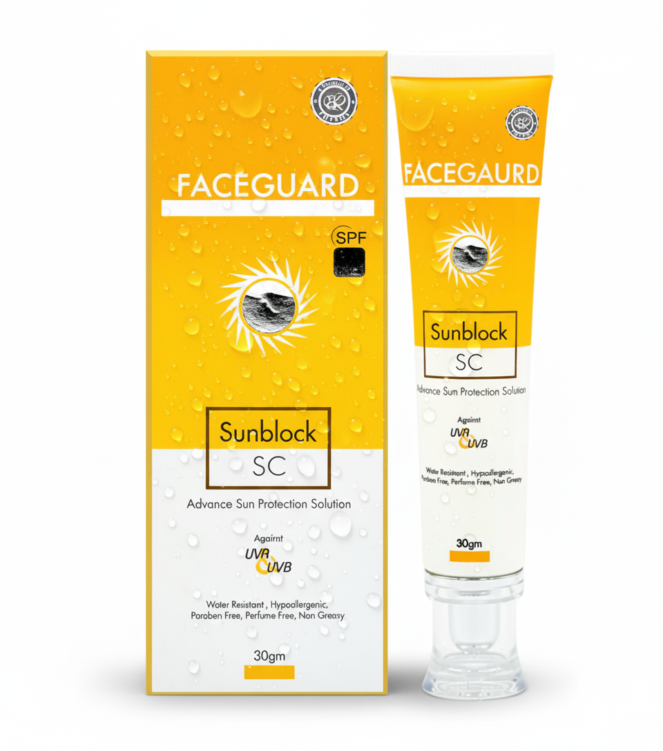 FACEGUARD™ Sunblock SC SPF – Advanced Daily Sun Protection – bkpharma