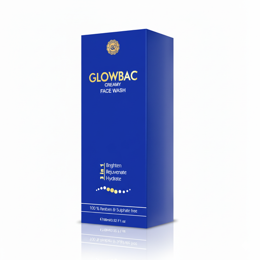 Glowbac Creamy Face Wash – Brighten, Rejuvenate & Hydrate