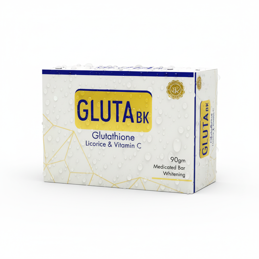 GlutaBK Whitening Bar – Medicated Brightening Cleansing Bar