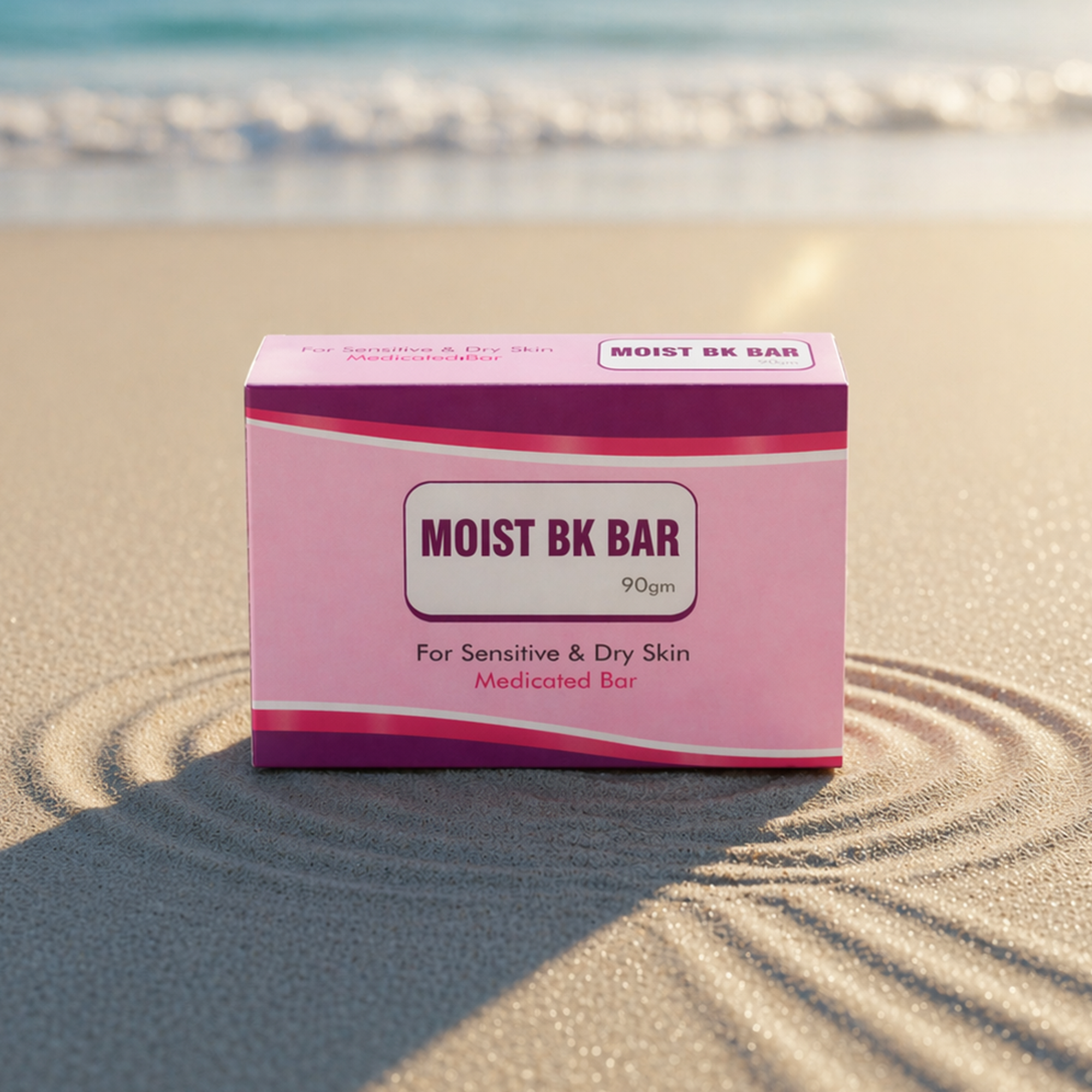 Moist BK Bar – Medicated Cleanser for Dry & Sensitive Skin